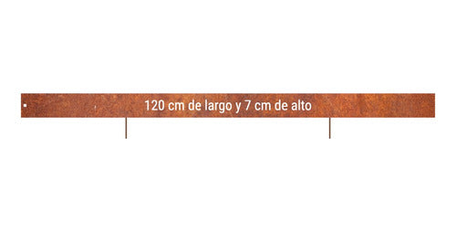 Fleje De Chapa 120x7 Cm En 1,2 Mm Espesor Sin Pintar 1