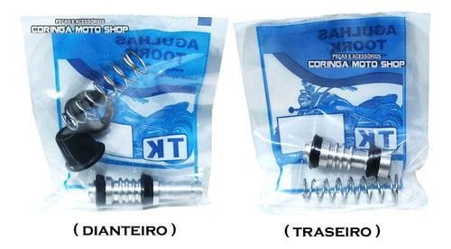 Reparo Freio Burrinho Dianteiro + Traseiro Xt 600 / Dt 200 1