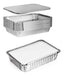 CICCARIELLO Aluminum Tray with Cardboard Lid for Oven 1100 ml - 100 Units 0