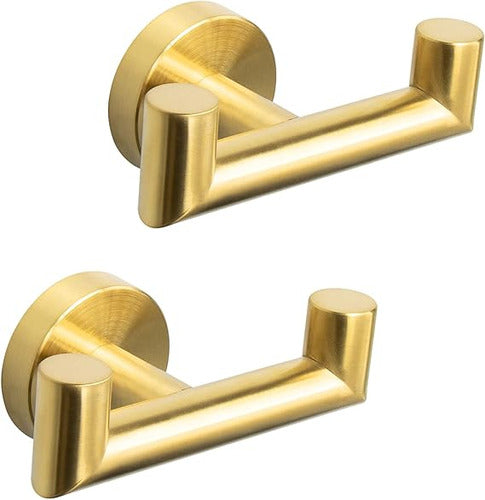 NearMoon Double Towel Hooks (Gold) 0