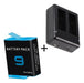 Cargador Para Gopro Hero 9 10 Black Doble + 1 Batería Alt. 3