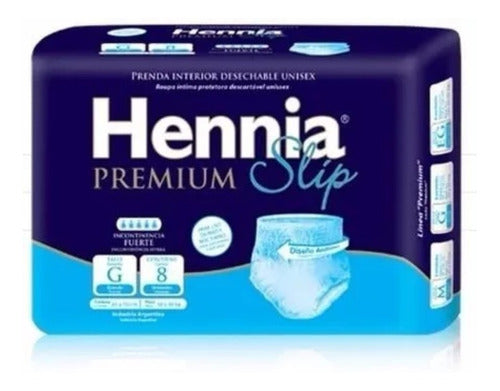 Hennia 48 Hennia Slip Disposable Underwear Large 50 to 90 Kg 2