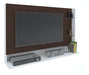 Modern Floating TV Panel for Up to 50 Inch LED LCD TVs 6