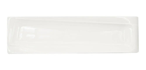 Bazar Curved Sushi Platter 45 X 12 Cm Premium Porcelain 1