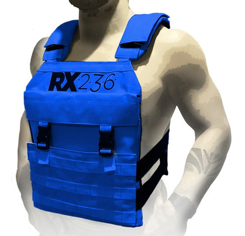 Weighted Vest 7 Kg Crossfit RX236 with Steel Plates 8