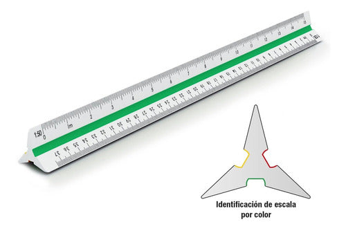 Plantec Triangular Scale 30 Cm 1