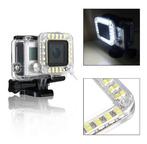 Shoot Luz Led Anillo Usb Iluminacion Compatible Gopro 1