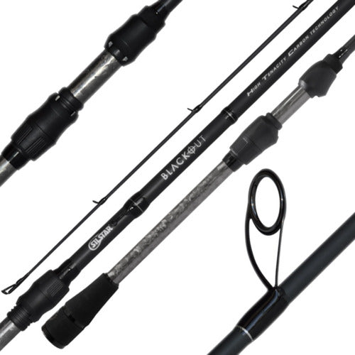 Silstar Spinning Rod Blackout 6'6 1tr 6-12lb 5-18g 24ton 0