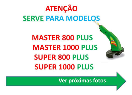 Tampa Do Carretel Master 800/1000 - Plus Trapp 1