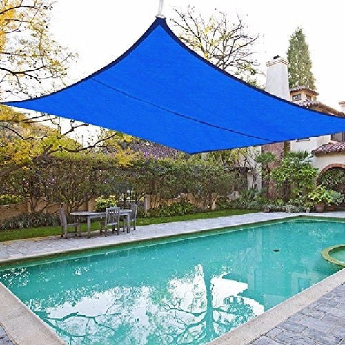 Tecsys High Quality Shade Sail Mesh 10x2 Meters UV98% Blue 1