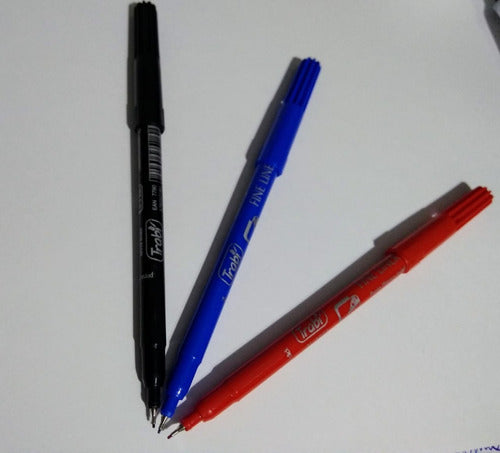 Microfibras Trabi Fine Liner P. 0,3 Mm V.devoto  3unidades 0