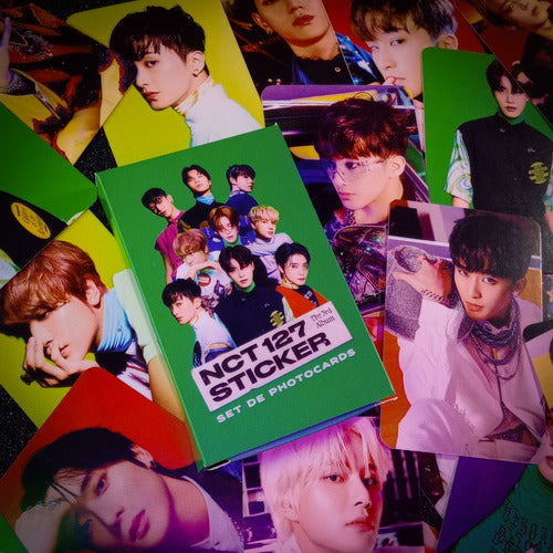 Set De Photocards 40 Unidades - Nct 127 - Sticker 1