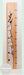 Nordic Kid's Height Measurement Board. Hand-Painted Wood Growth Chart 1