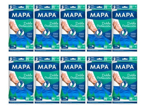 Mapa Double Protection Glove All Sizes (Pack of 10) 10