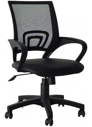 Moblo Modern Ergonomic Low Back Desk Chair with Mesh 0