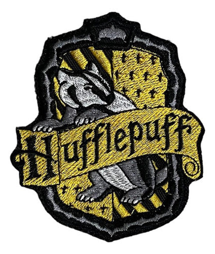 Parches Bordados Escudos Hufflepuff 08 Harry Potter Hp 0