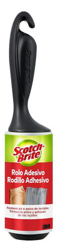 Kit C/ 2 Rolo Adesivo Tira Pelos Scotch-brite 100mm X 3,1m 1