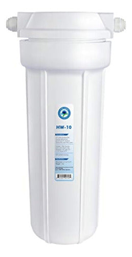 Apec Water Systems Hw10 Water Filtration System with 10 Standard Filter Housings - White 0