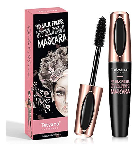 Glossiva 4D Silk Fiber Mascara for Lashes 0