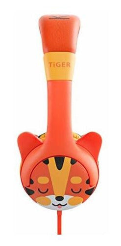 Kidrox Tiger-ear - Auriculares De Diadema Para Niños (volume 2