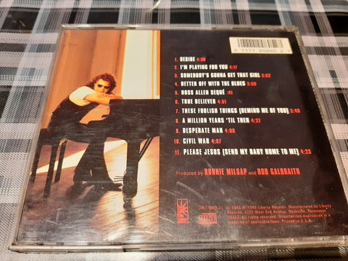 Ronnie Milsap - True Believer - Cd Original Importado Impeca 2