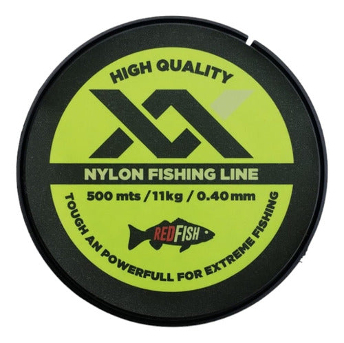 Red Fish Nylon Fishing Line 500mts 0.40mm 0