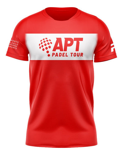 Sublimated Full Color Padel Sports T-shirt PAD003 3
