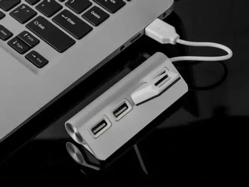 COD100 Premium Aluminum 4-Port USB Hub with Shielded Cable 4