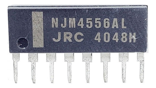 JRC Ic Ci Amplifier NJM4556AL NJM4556 4556 4556AL SIP8 SIP-8 0