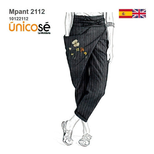 Moldes Unicose Pantalon Cruzado Mujer 2112 0