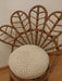 Round Crochet Cushion - Handcrafted Knits - Motif 40 cm 0