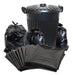 100 Black Trash Compactor Bags 80x110 0