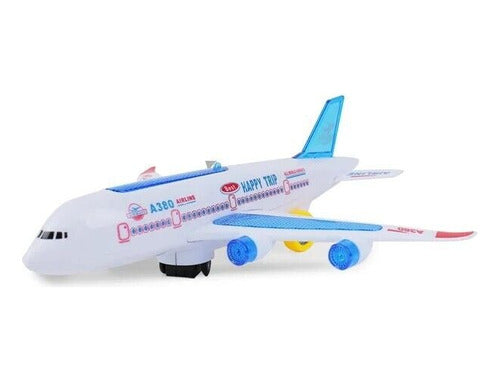 Airline Airbus A380 Toy Airplane with Lights and Sound in Box 1