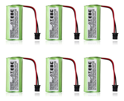 6 X 2.4v 900mah Hogar Teléfono Batería Para Uniden Bt-1008 B 2