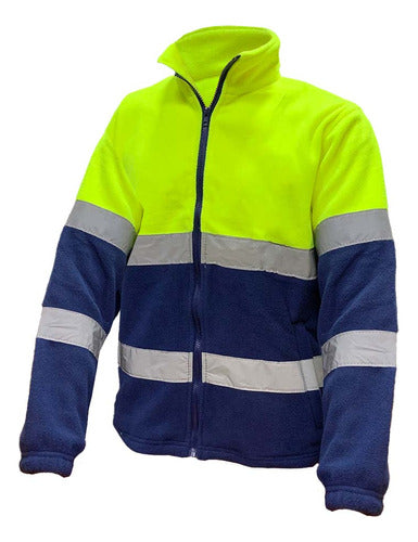 PIP Polar Jacket With Reflective Yellow and Blue - Mundo Trabajo 0