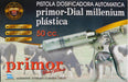 4 Units of Primor Dial Plastic Body 50 cc Syringe 8