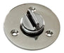 Mryc Chrome Brass Plug with 65mm Diameter Base for Boats 0