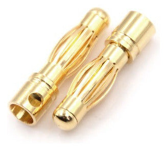 Generic 10 Pair 4.0 Mm 4mm RC Battery Gold Bullet Connector Plug 5