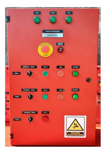 FAO Fire Pump Starter Panels 7.5 Hp NFPA20 0