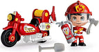 Pinypon Action Moto Bombero C/fig 15636 Sobreruedasjuguetes 4