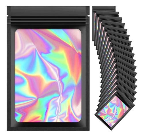 Fever Store Holographic Mylar Bags x20 with Hermetic Seal 0