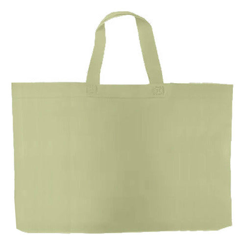 10 Extra-Large Non-Woven Fabric Bag 70x50x12cm With Handle 6