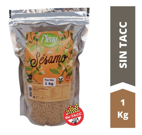 Organic Sesame Seeds 1 Kg - Gluten-Free TACC Free 0