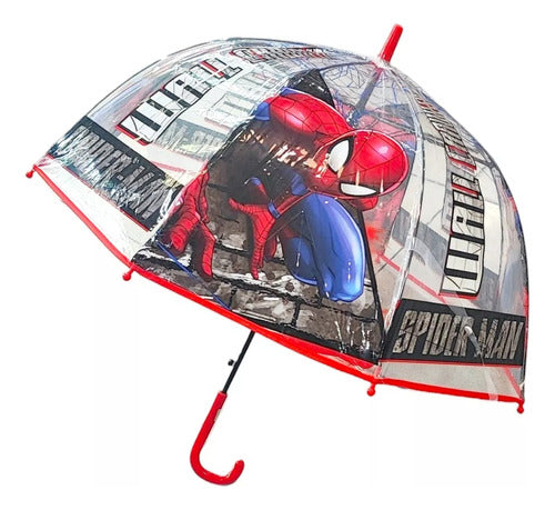 Paragua Spiderman Plegable Infantil Disney Wabro 20101 1