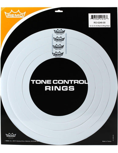 Remo Tone Control Rings Pack 0