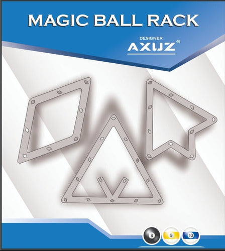 Magic Ball Rack - 8, 9, and 10 Ball Template (6 Pieces, 2 of Each) 0