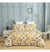 DaDa Bedding Yellow Fleur Floral Juego De Funda Nórdica - Go 0