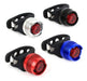 Polo T LED Red Bicycle Light X1 Rear with Batteries 0