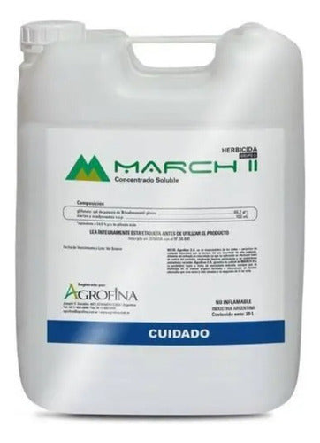 March II Glyphosate 66.2% X 20 Lt Agrofina 0