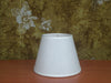 White Cone Lampshade 10-16/12 cm Height 5